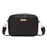 Tasje zwart met zwarte strap